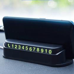 In-car numerator and Phone Holder