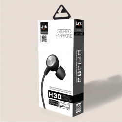 H30 In-Ear Stereo Headset With Microphone